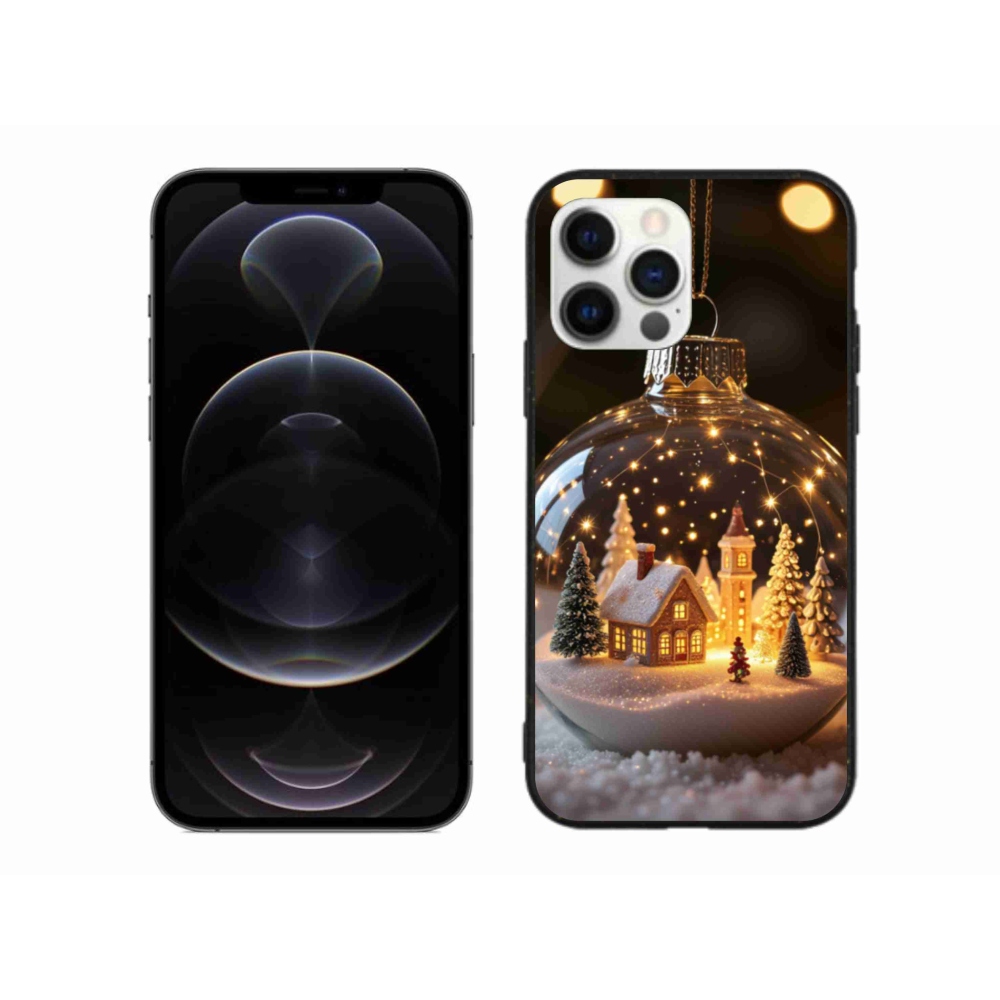 Gél borítás mmCase iPhone 12 Pro Max készülékhez - Karácsonyi gömb 3