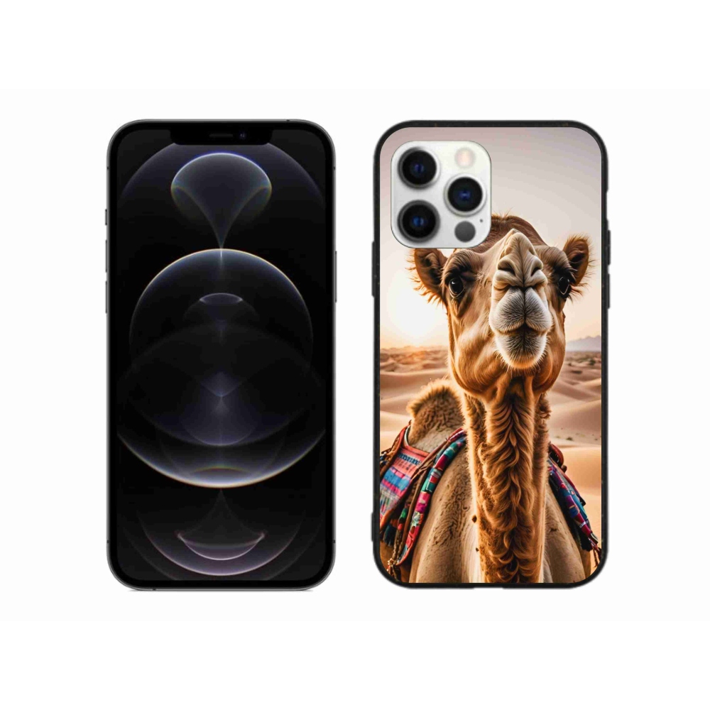 Zselés borítás mmCase iPhone 12 Pro Max készülékhez - teve színű