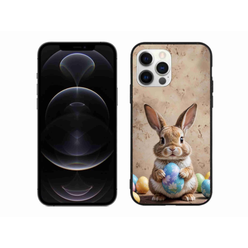 mmCase gél tok az iPhone 12 Pro Max-hoz – húsvéti nyuszi