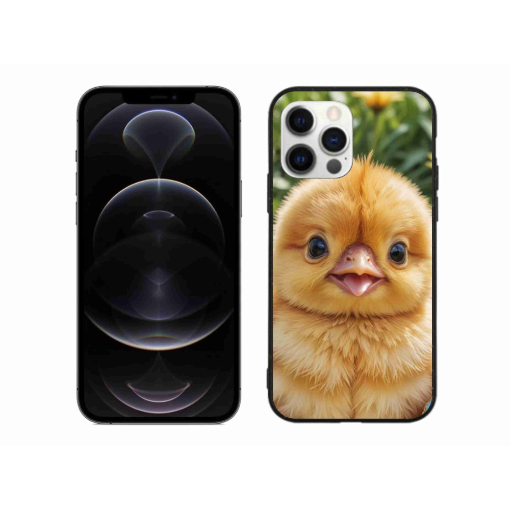 Gél borítás mmCase iPhone 12 Pro Max készülékhez - boldog csaj