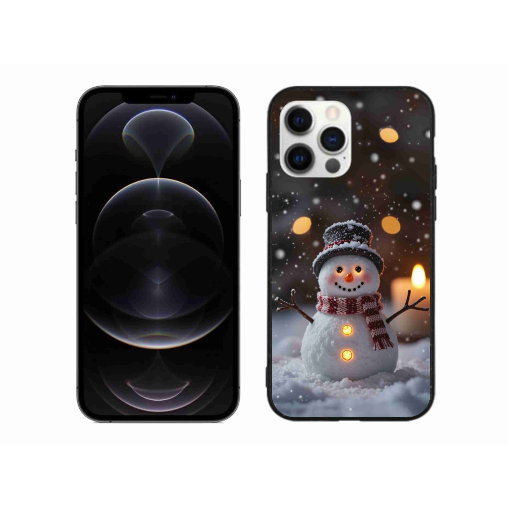 mmCase gél tok az iPhone 12 Pro Max-hoz – vidám hóember