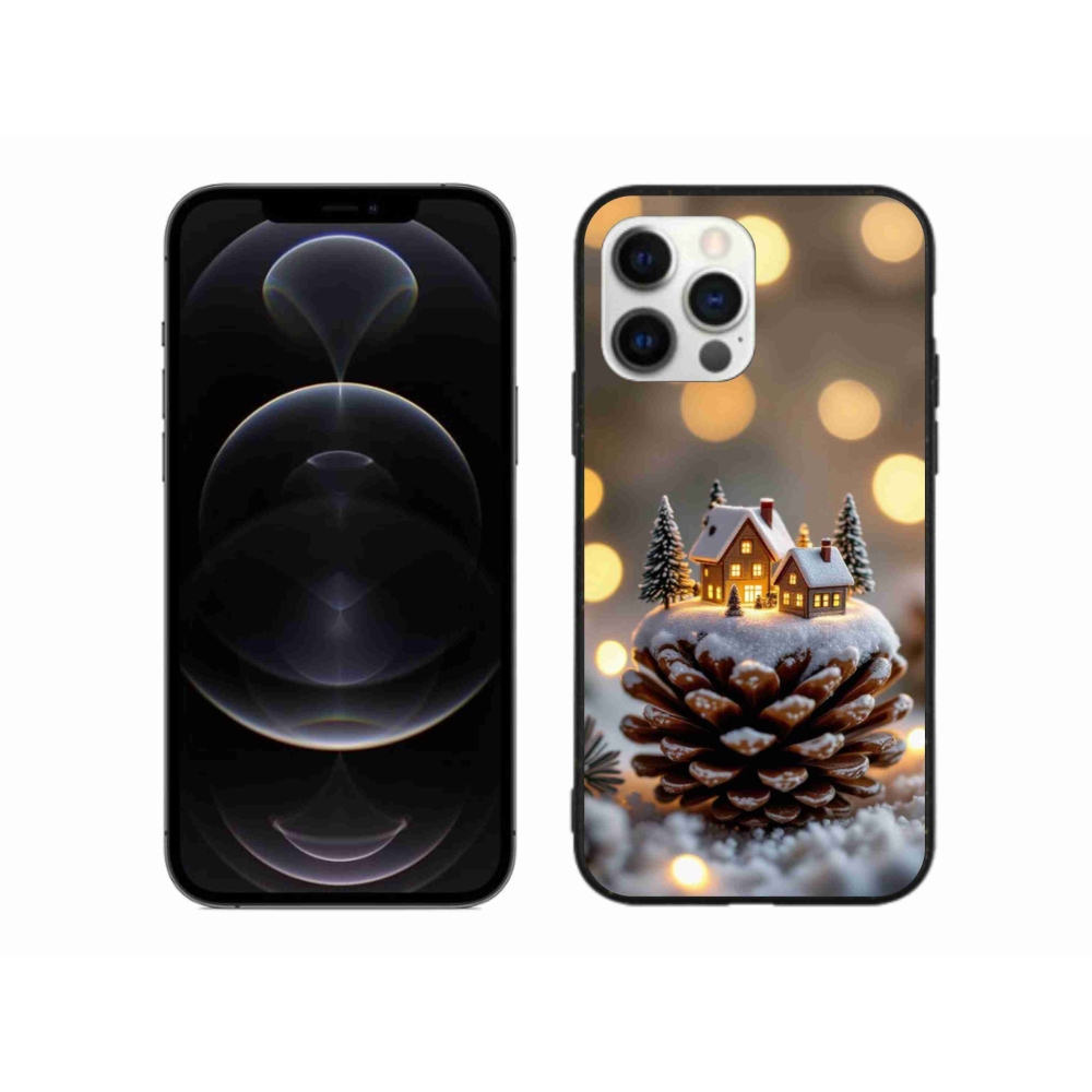 mmCase gél tok az iPhone 12 Pro Max-hoz – téli falu