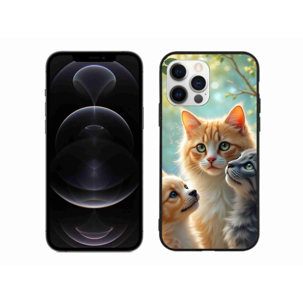 Gél borítás mmCase iPhone 12 Pro Max készülékhez - Állati barátság 2