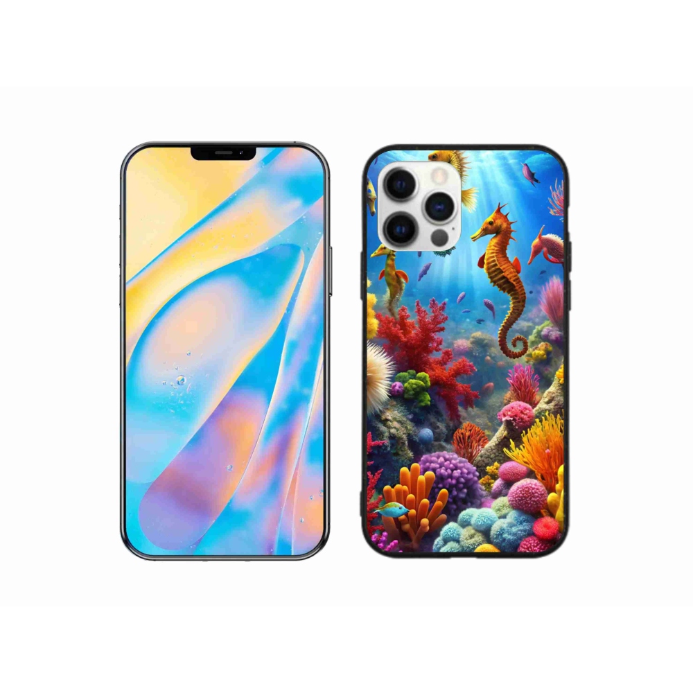 Zselés borítás mmCase iPhone 12 Pro készülékhez - Sea World 3