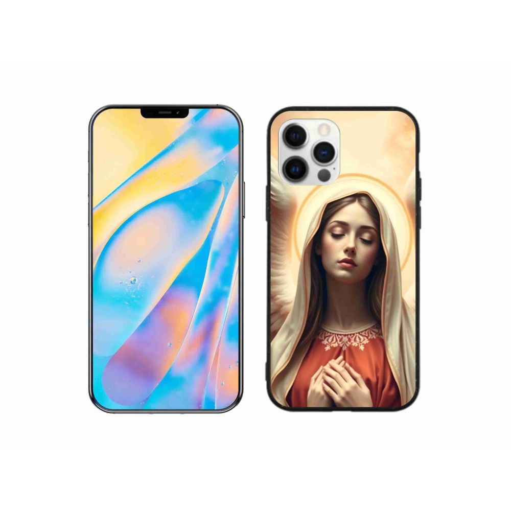 Gél borítás mmCase iPhone 12 Pro készülékhez - Vallási motívum