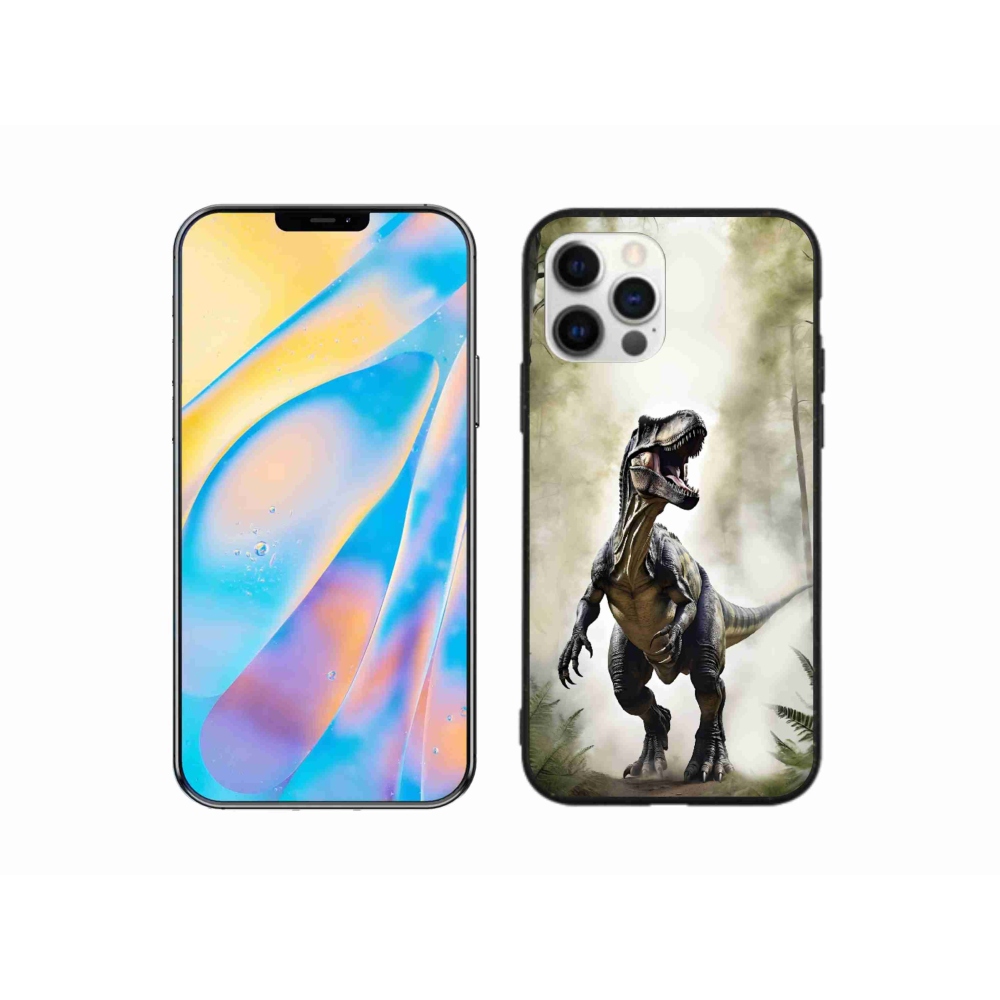 mmCase gél tok az iPhone 12 Pro-hoz – dühös T-Rex