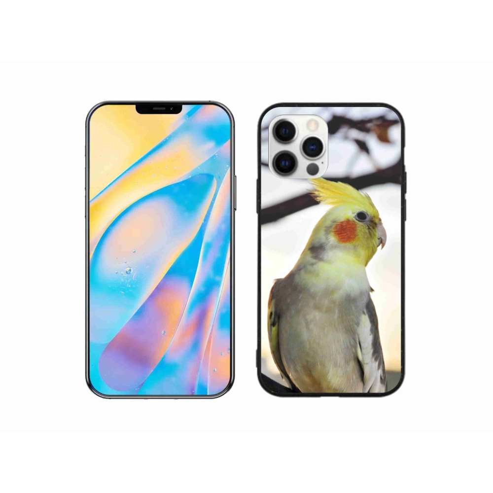 Zselés borítás mmCase iPhone 12 Pro készülékhez - papagáj korela