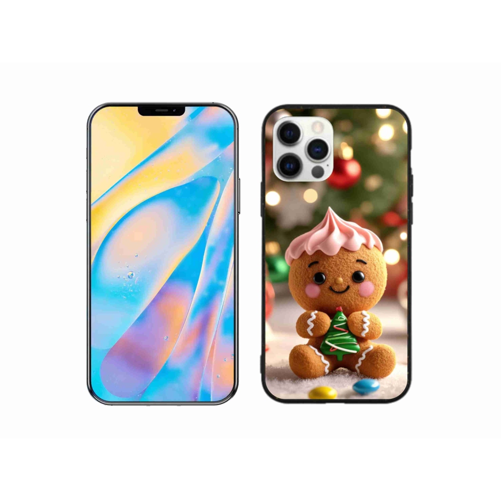 Zselés borítás mmCase iPhone 12 Pro készülékhez - mézeskalács