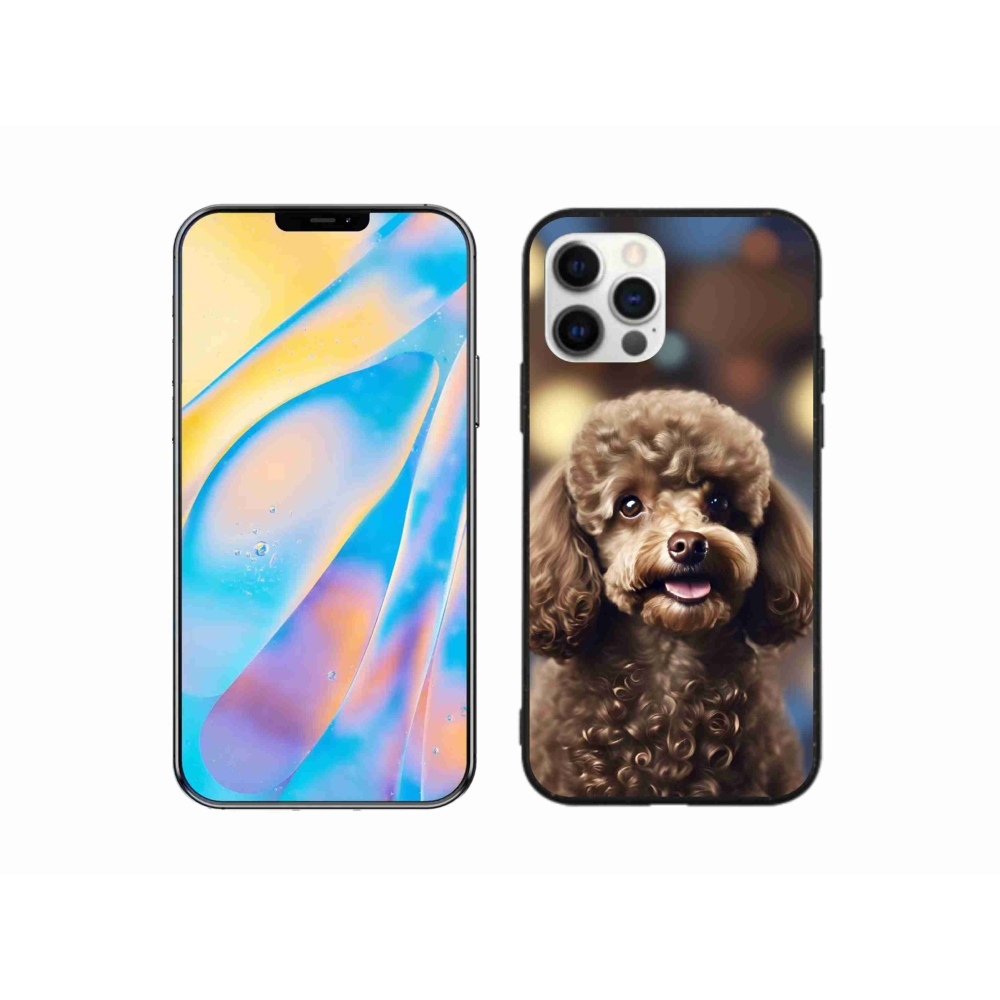 mmCase gél tok az iPhone 12 Pro-hoz – aranyos pudli