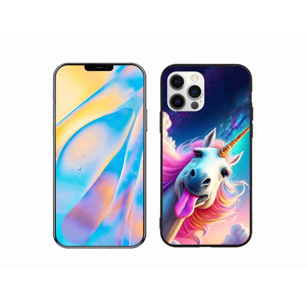 mmCase gél tok az iPhone 12 Pro-hoz – őrült egyszarvú