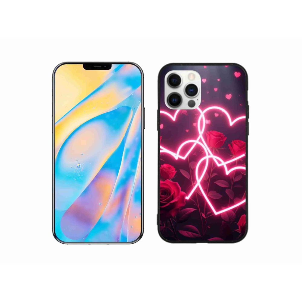 Gél borítás mmCase iPhone 12 Pro készülékhez - Szerelem szíve