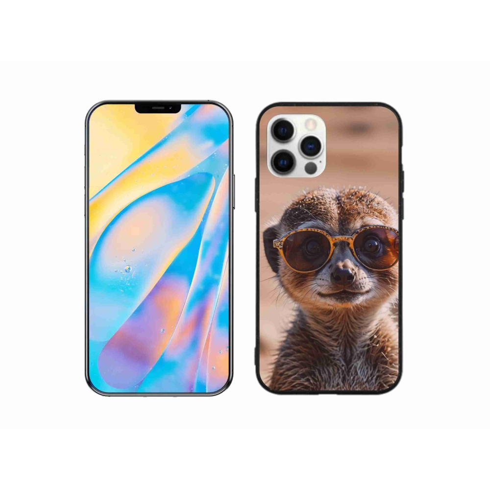 Gél borítás mmCase iPhone 12 Pro készülékhez - stílusos surikata