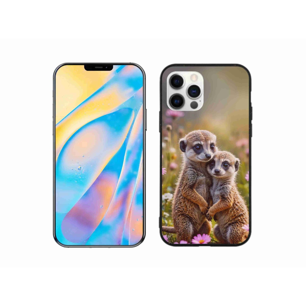 mmCase gél tok az iPhone 12 Pro-hoz – szurikáta-duó