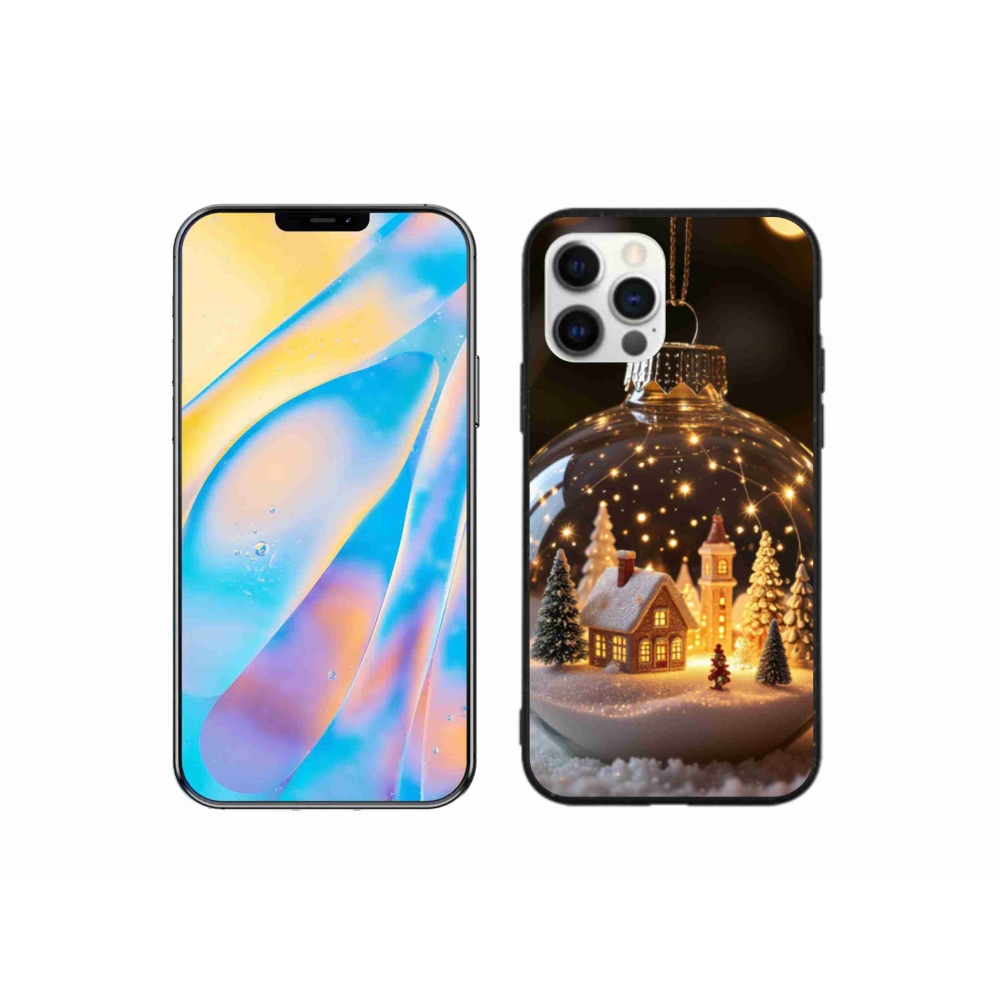 Gél borítás mmCase iPhone 12 Pro készülékhez - Karácsonyi gömbök 3