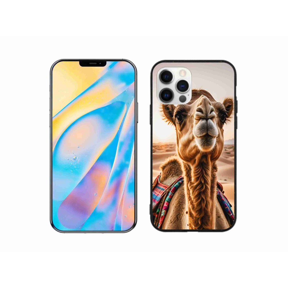 Zselés borítás mmCase iPhone 12 Pro készülékhez - teve színű