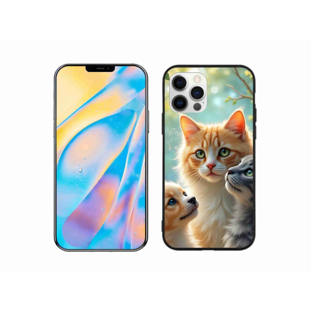 Gél borítás mmCase iPhone 12 Pro készülékhez - Állati barátság 2