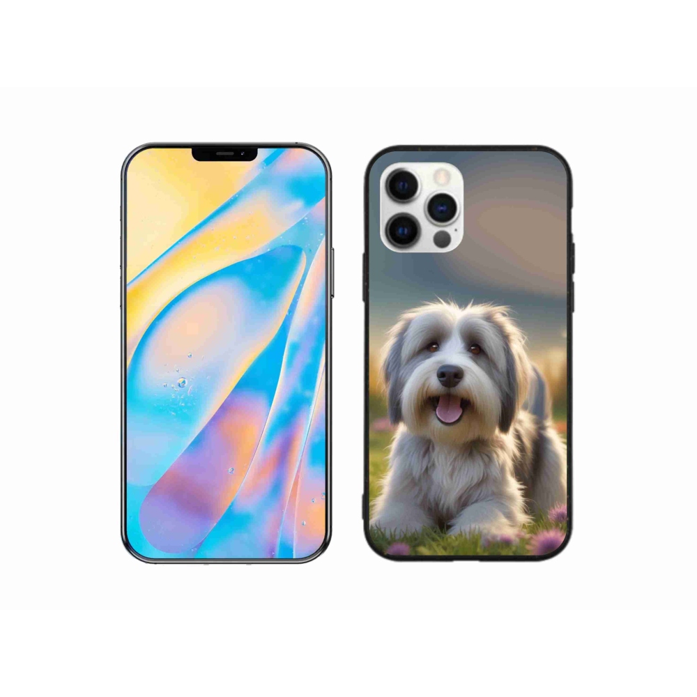 mmCase gél tok az iPhone 12-hez – aranyos havannai kutyus