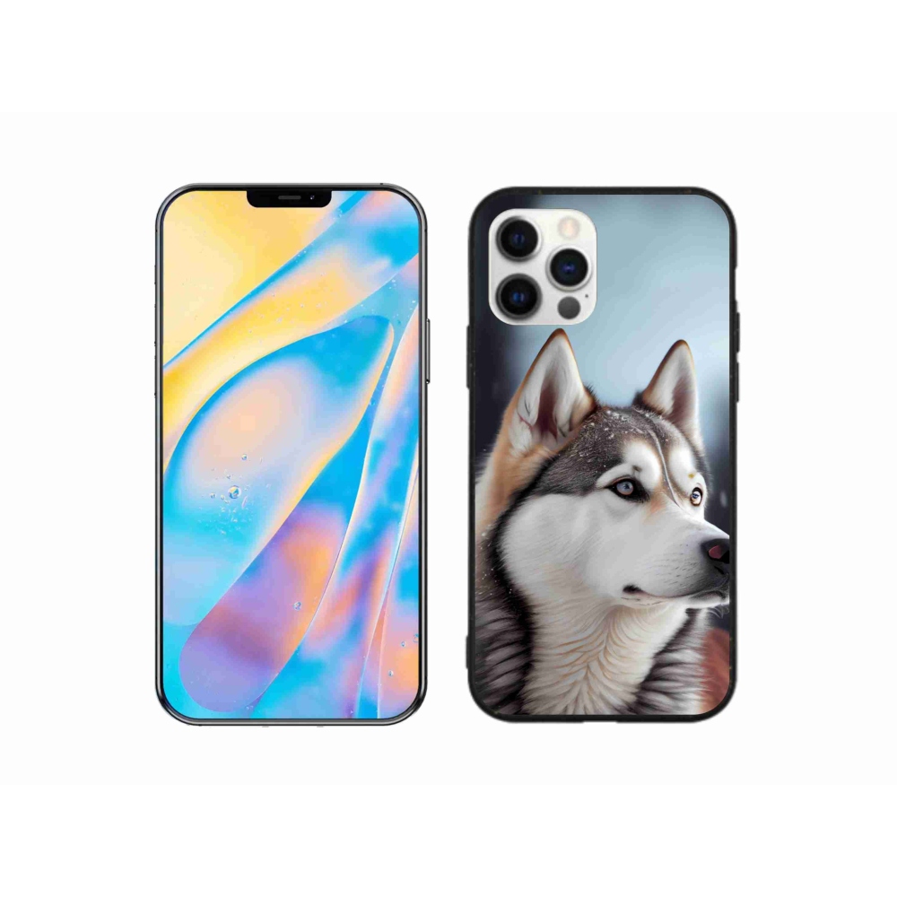 mmCase gél tok az iPhone 12-hez – szibériai husky