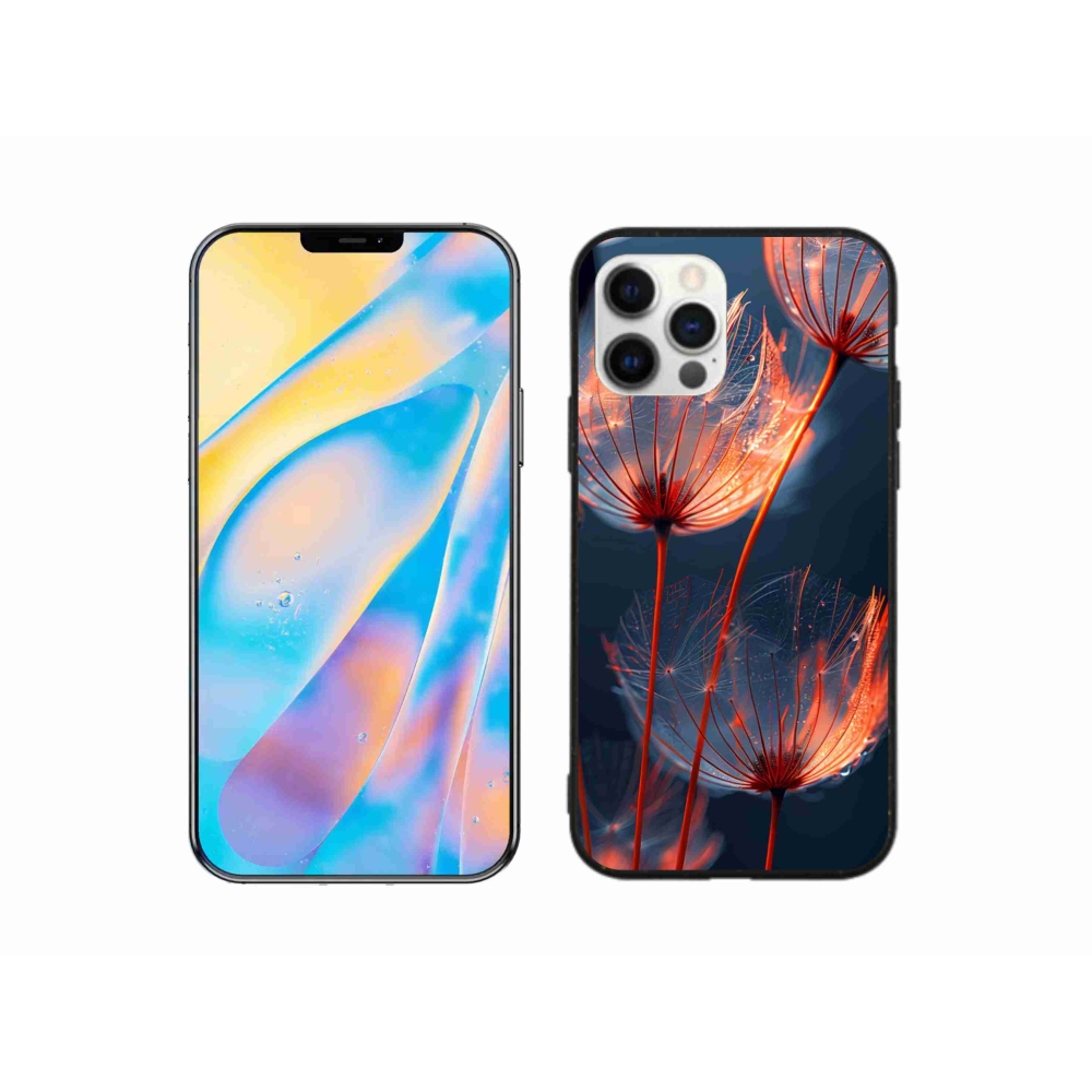 Zselés borítás mmCase iPhone 12 készülékhez - világító pehely