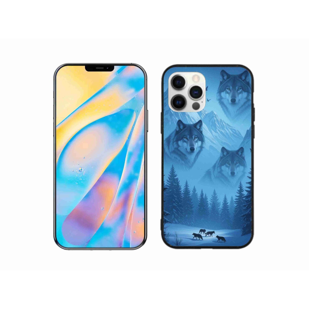 Gél védőburkolat mmCase iPhone 12 készülékhez - farkas csomag