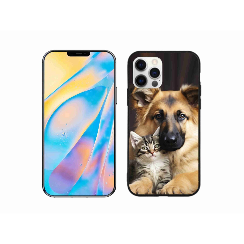 Zselés borítás mmCase iPhone 12 készülékhez - állati barátság