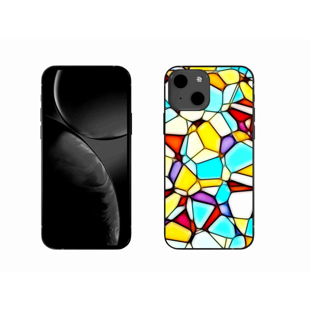 Gél borítás mmCase iPhone 13 készülékhez - absztrakt motívum 40