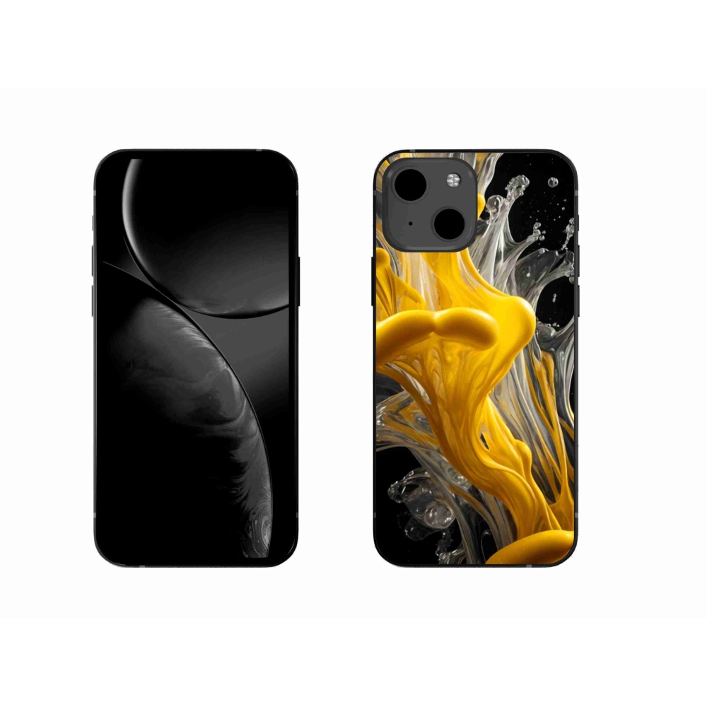 Gél borítás mmCase iPhone 13 készülékhez - absztrakt motívum 48