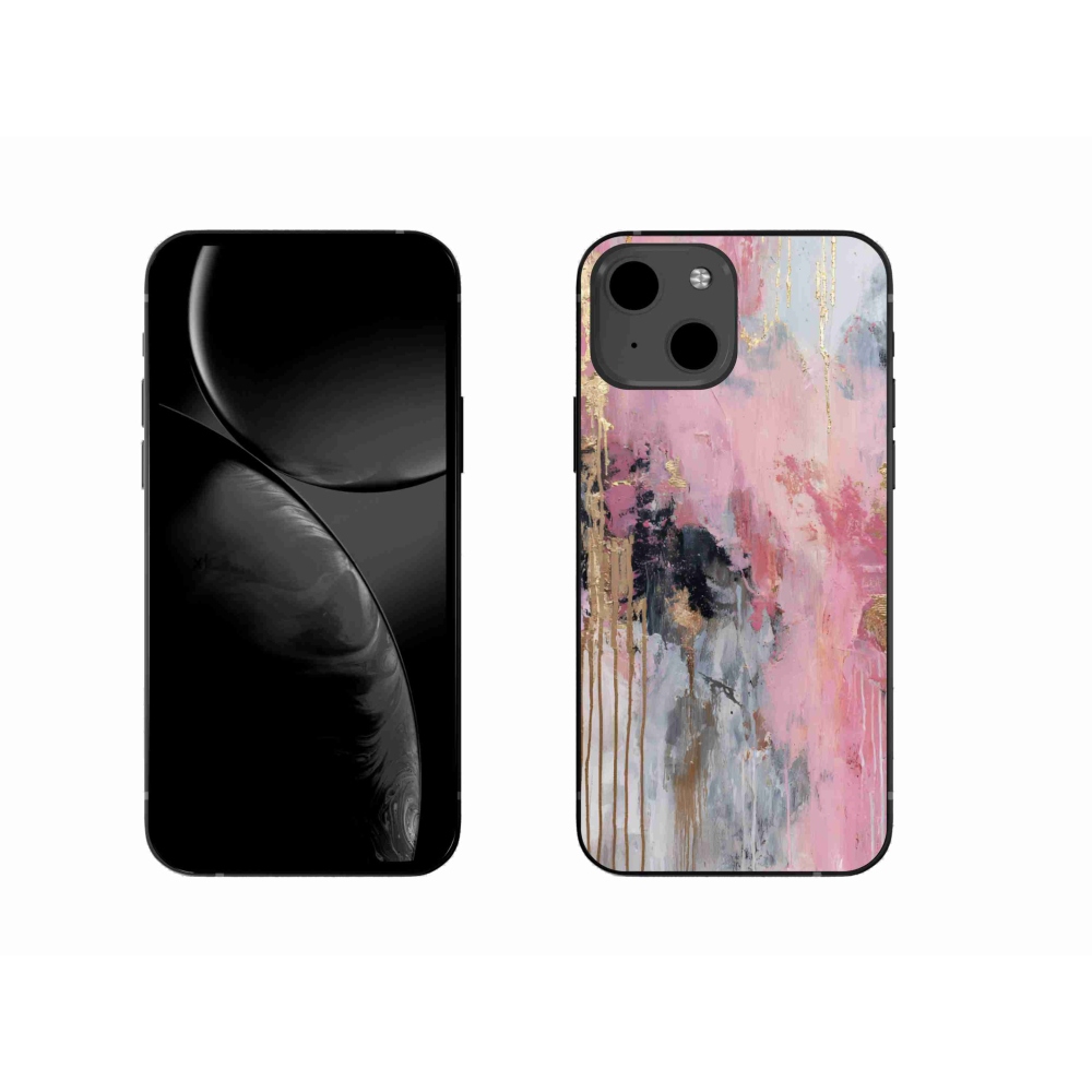 Gél borítás mmCase iPhone 13-hoz - absztrakt motívum 49