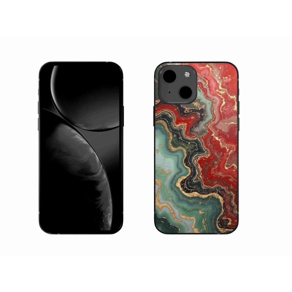 Gél borítás mmCase iPhone 13 készülékhez - absztrakt motívum 55