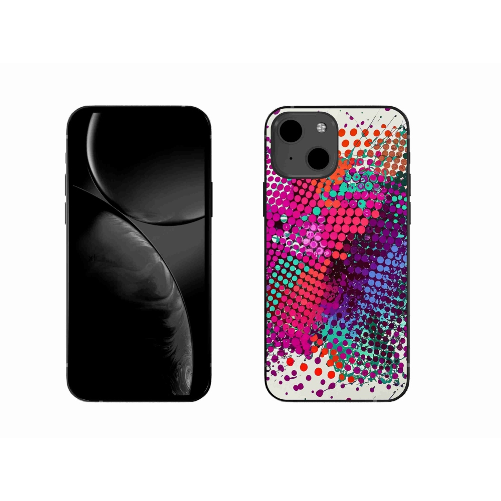 Zselés borítás mmCase iPhone 13-hoz - absztrakt motívum 65