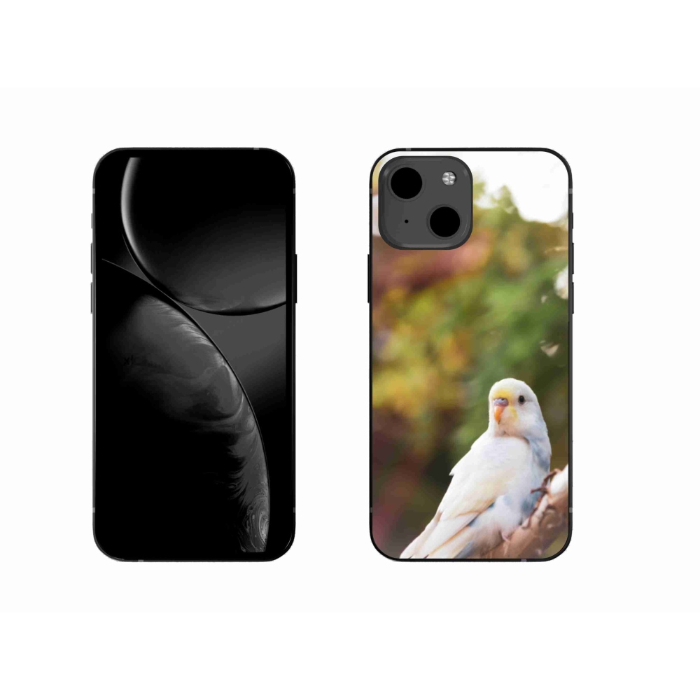 Zselés borítás mmCase iPhone 13 készülékhez - andulka fehér