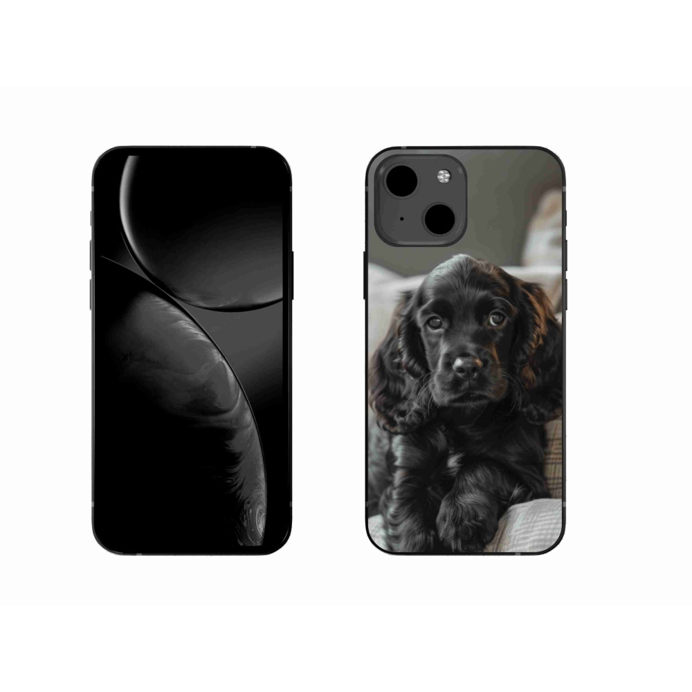 Zselés borítás mmCase iPhone 13 készülékhez - Angol Cocker Spaniel