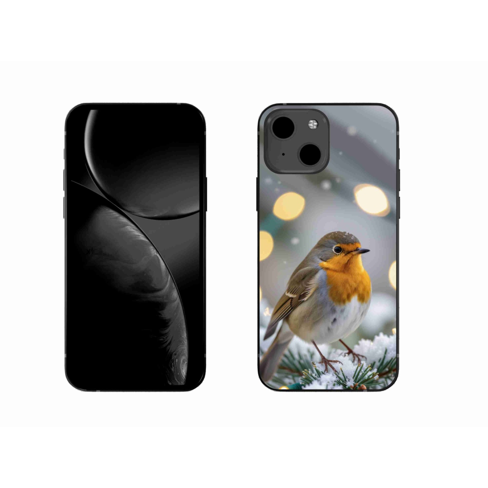 mmCase gél tok az iPhone 13-hoz – téli vörös