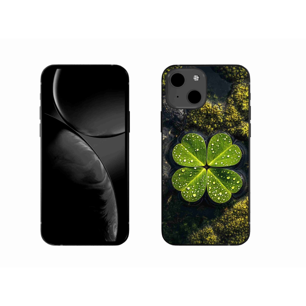 Gél borítás mmCase iPhone 13 készülékhez - négylevelű lóhere