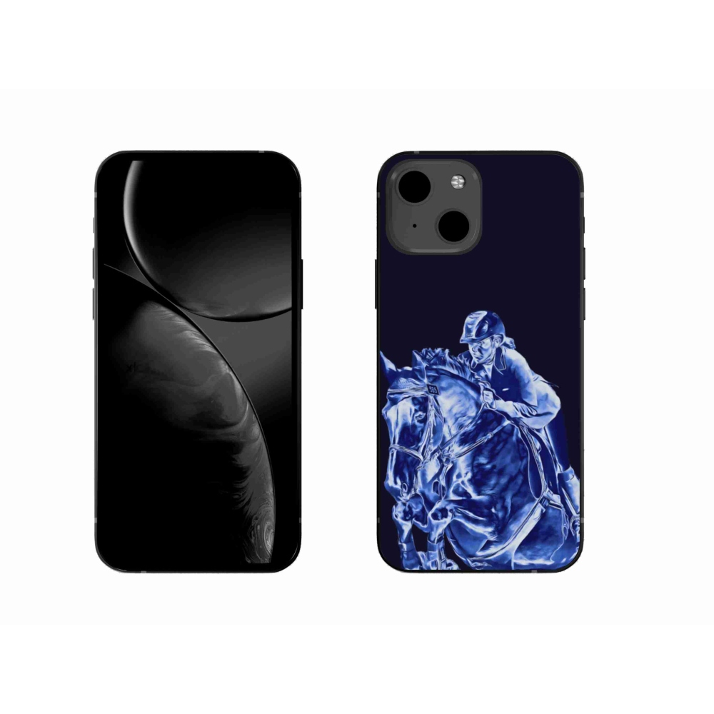 Zselés borítás mmCase iPhone 13 készülékhez - versenyló