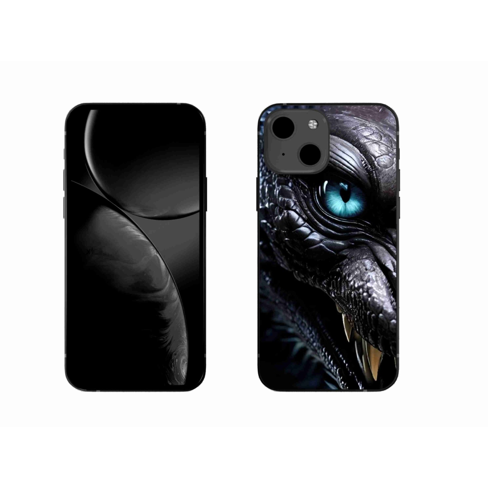 mmCase gél tok az iPhone 13-hoz – sárkányos mintázat