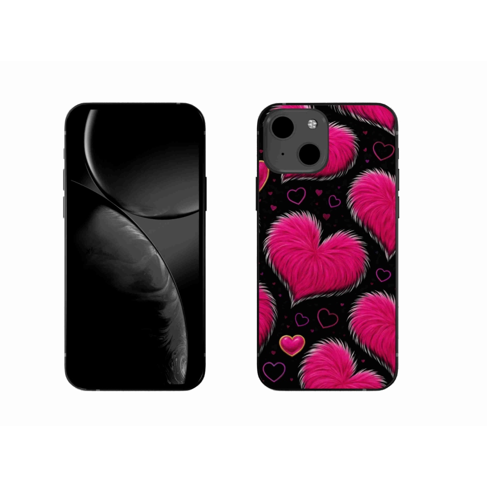 Gél borítás mmCase iPhone 13 készülékhez - puha szív