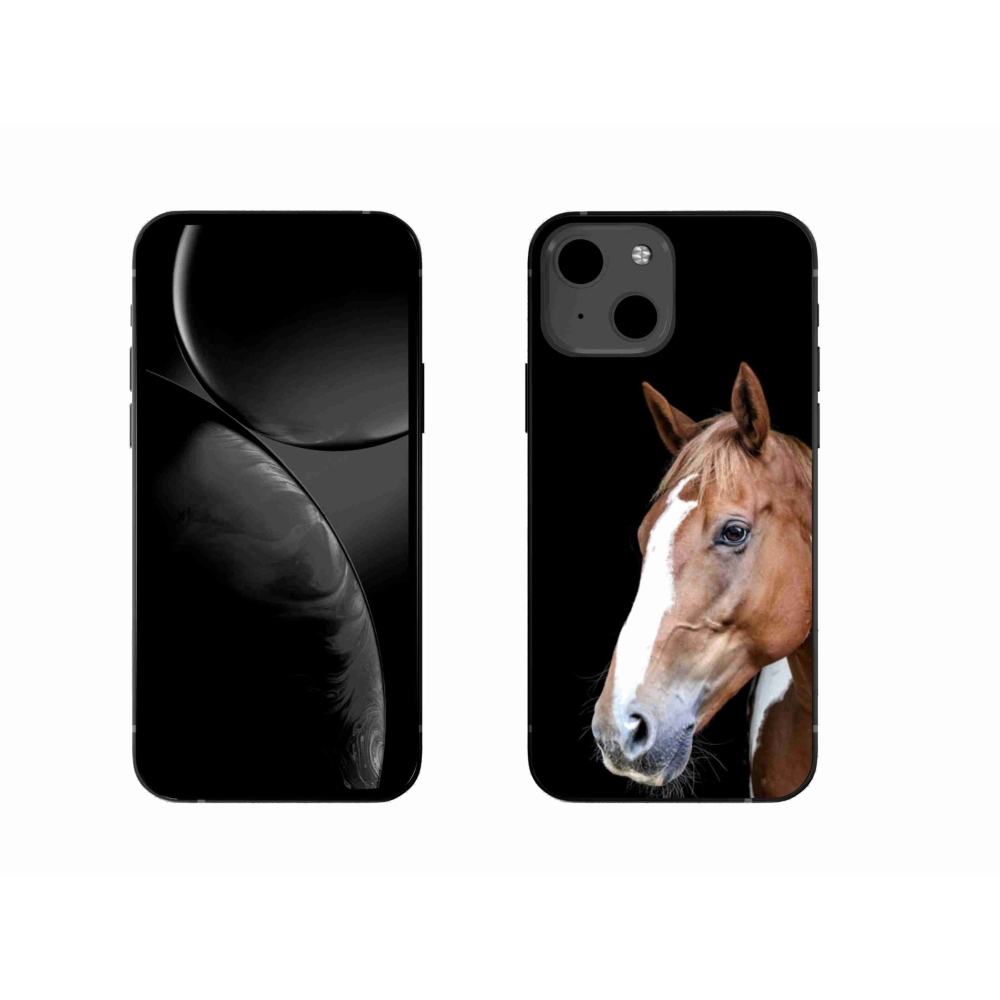 Zselés borítás mmCase iPhone 13-hoz - barna ló 3