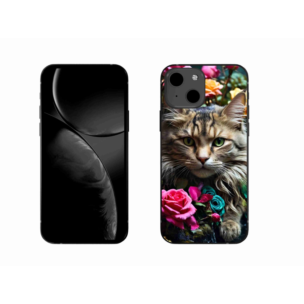 Zselés borítás mmCase iPhone 13 készülékhez - macskaszem nézet 2