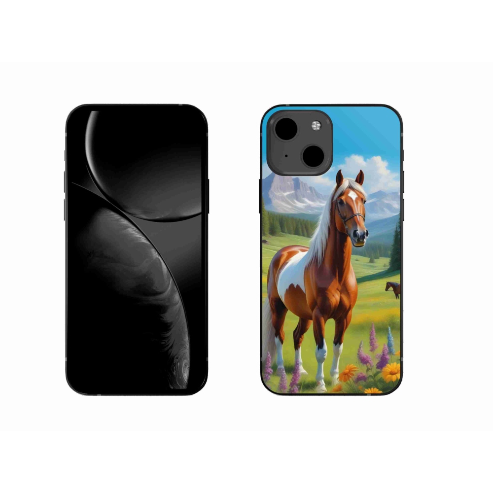 mmCase gél tok az iPhone 13-hoz – ló a réten