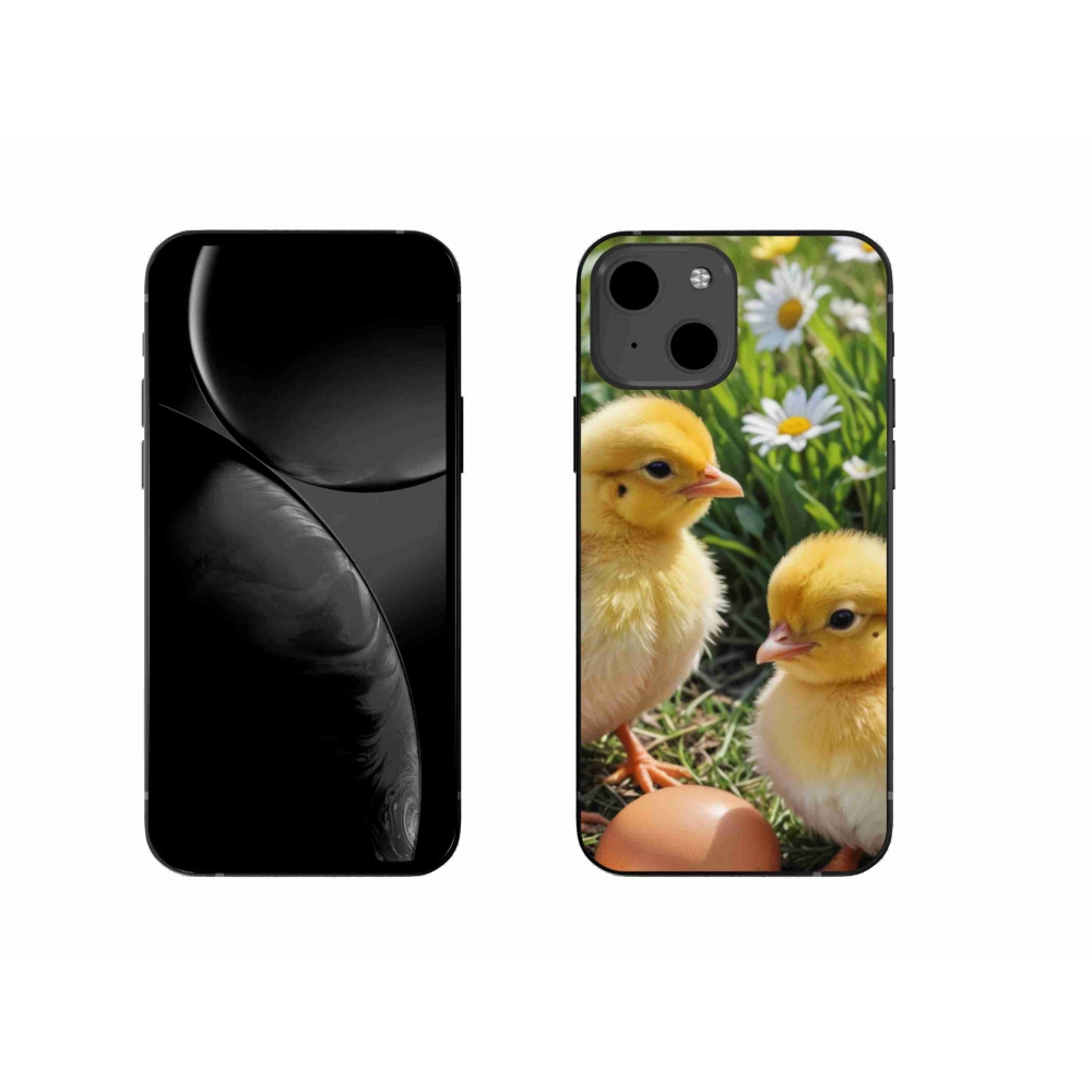 Gél borítás mmCase iPhone 13 készülékhez - csirkék