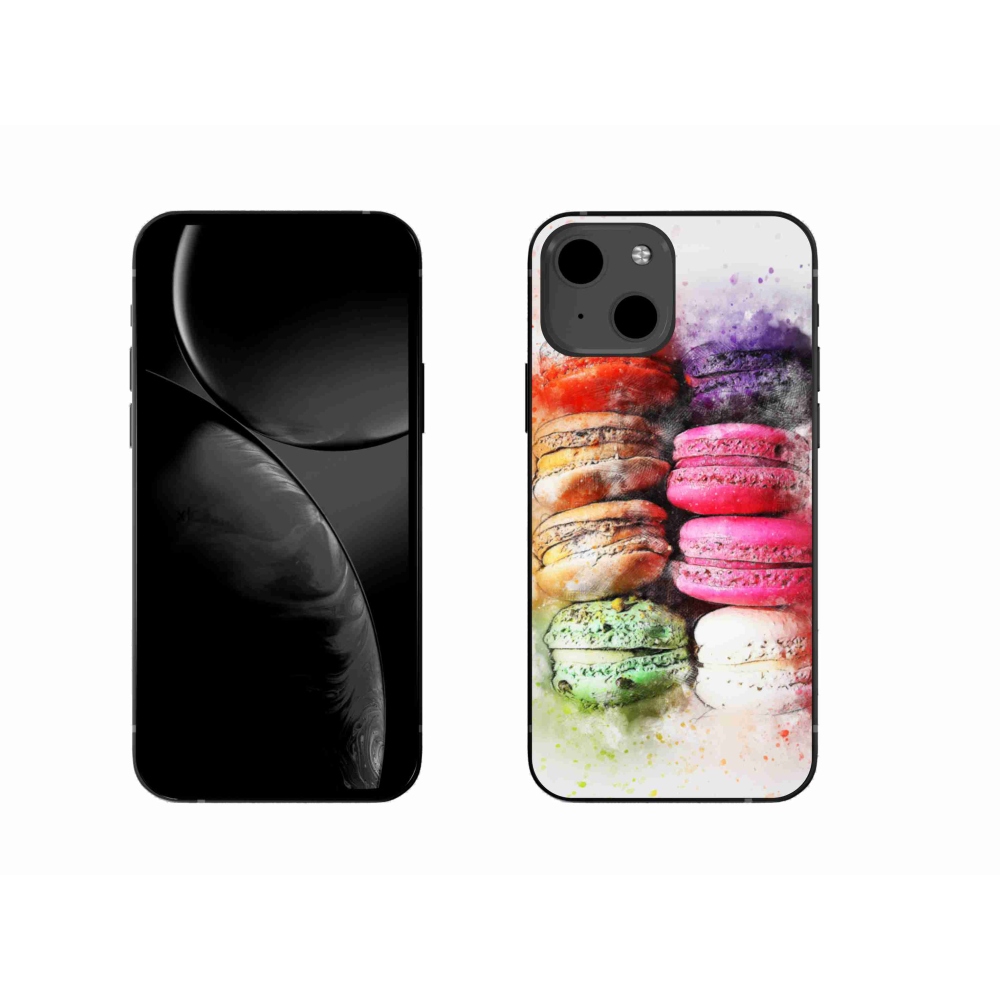 Zselés borítás mmCase iPhone 13 készülékhez - macaroons