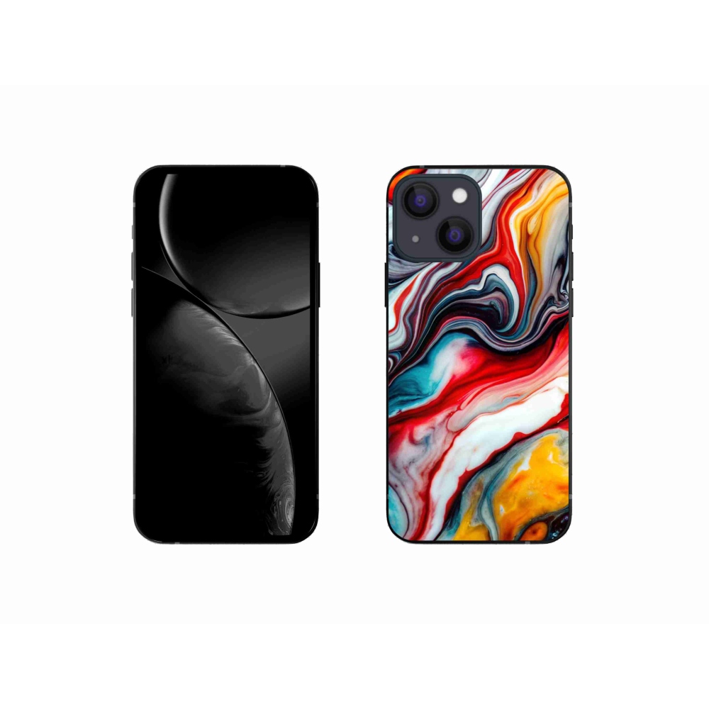 Gél borítás mmCase iPhone 13 Mini készülékhez - absztrakt motívum 35