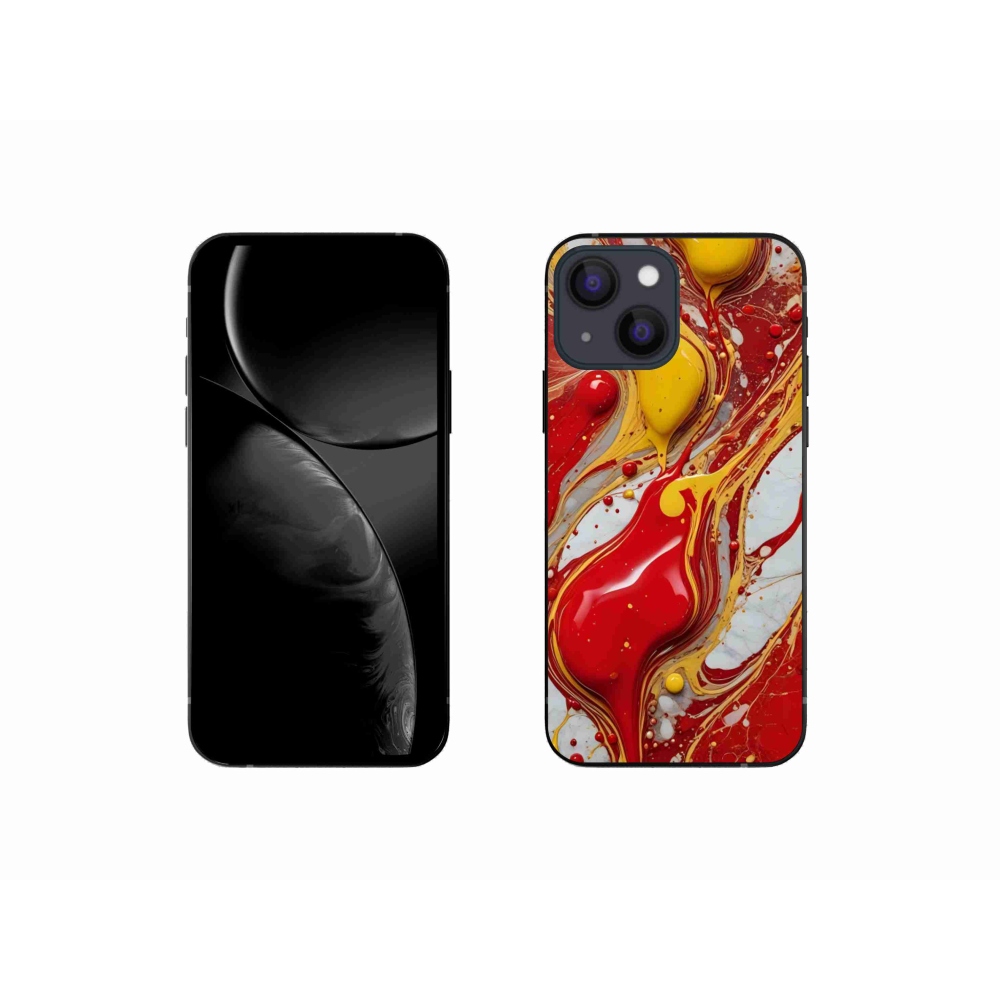 Gél borítás mmCase iPhone 13 Mini készülékhez - absztrakt motívum 42