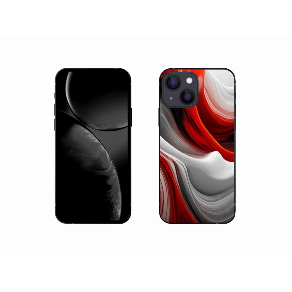 Gél borítás mmCase iPhone 13 Mini készülékhez - absztrakt motívum 47