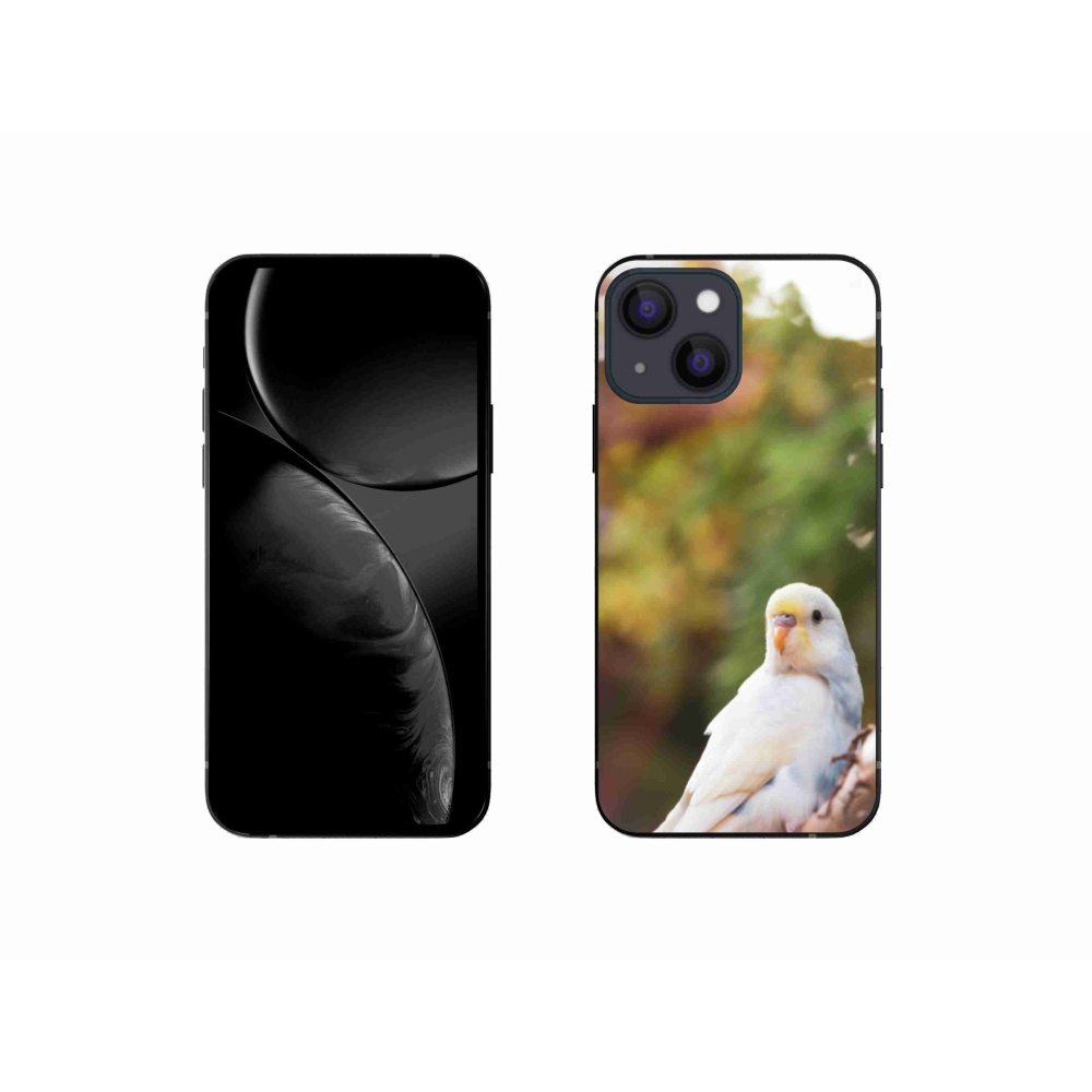 Zselés borítás mmCase iPhone 13 Mini készülékhez - andulka fehér