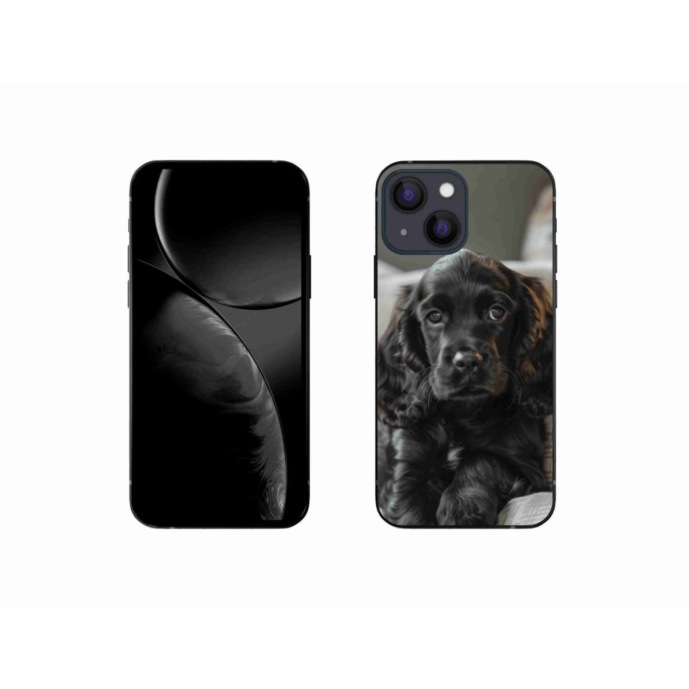 Zselés borítás mmCase iPhone 13 Mini készülékhez - Angol Cocker Spaniel