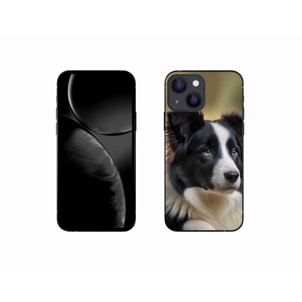 mmCase gél tok az iPhone 13 Mini-hez – border collie 2