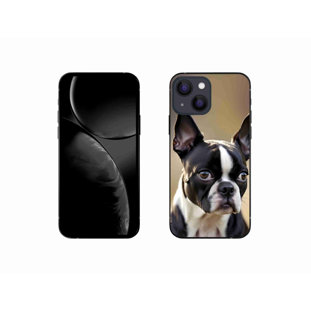 mmCase gél tok az iPhone 13 Mini-hez – bostoni terrier