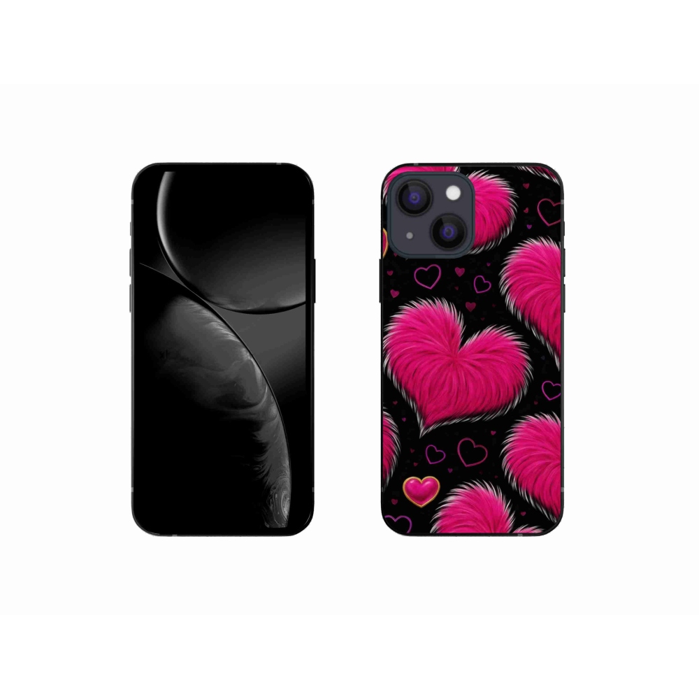 Gél borítás mmCase iPhone 13 Mini készülékhez - puha szív